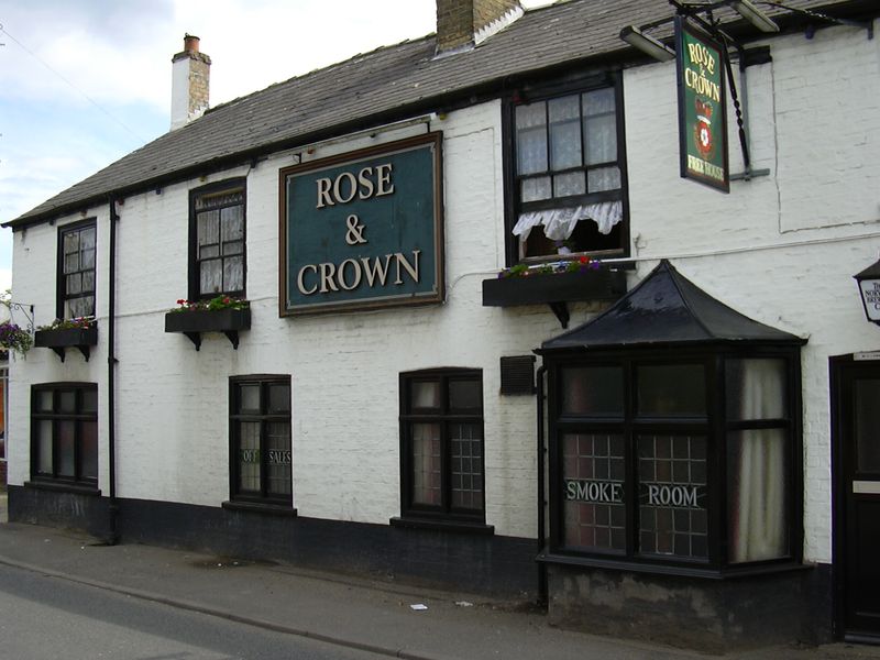 Rose & Crown, March, 2003, Bar. (Pub). Published on 15-07-2012