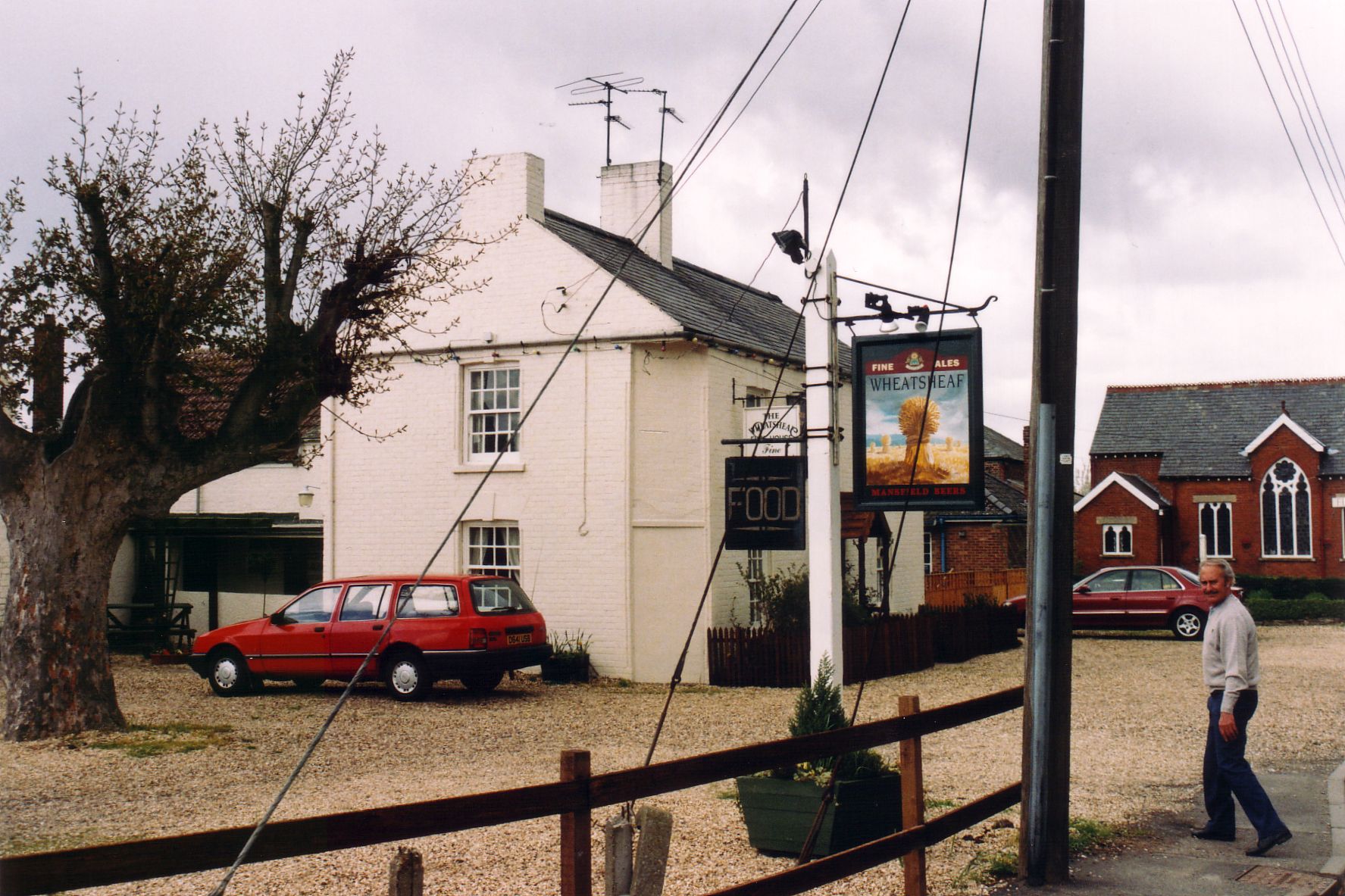Wheatsheaf, Moulton Chapel, 2000. (Pub, External, Sign). Published on 15-07-2012