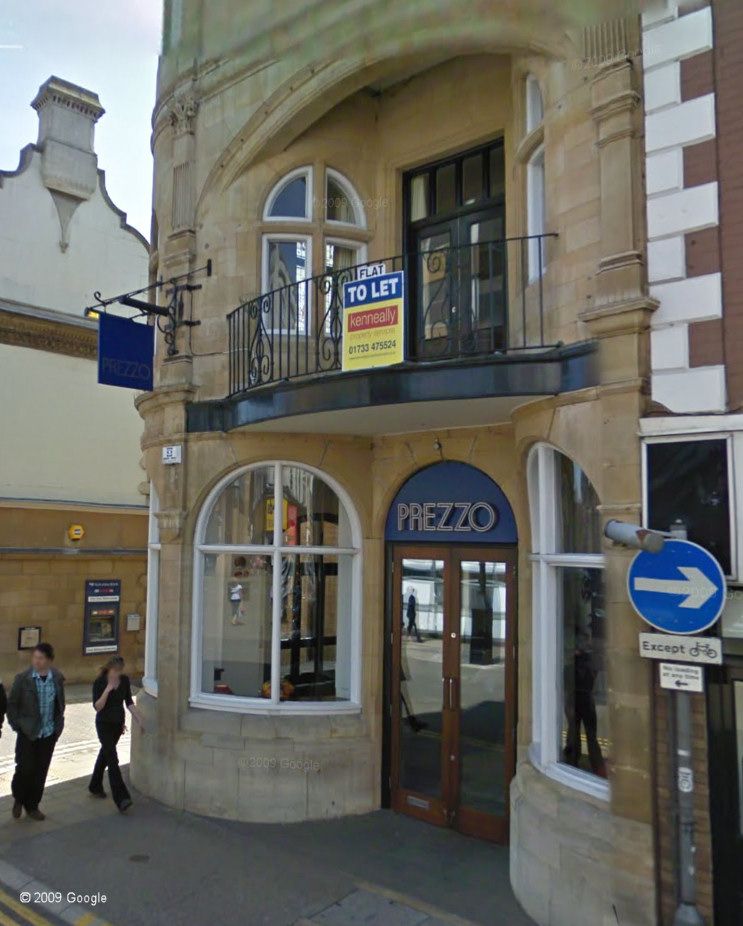 Prezzo, Peterborough, 2009. (Pub). Published on 15-07-2012