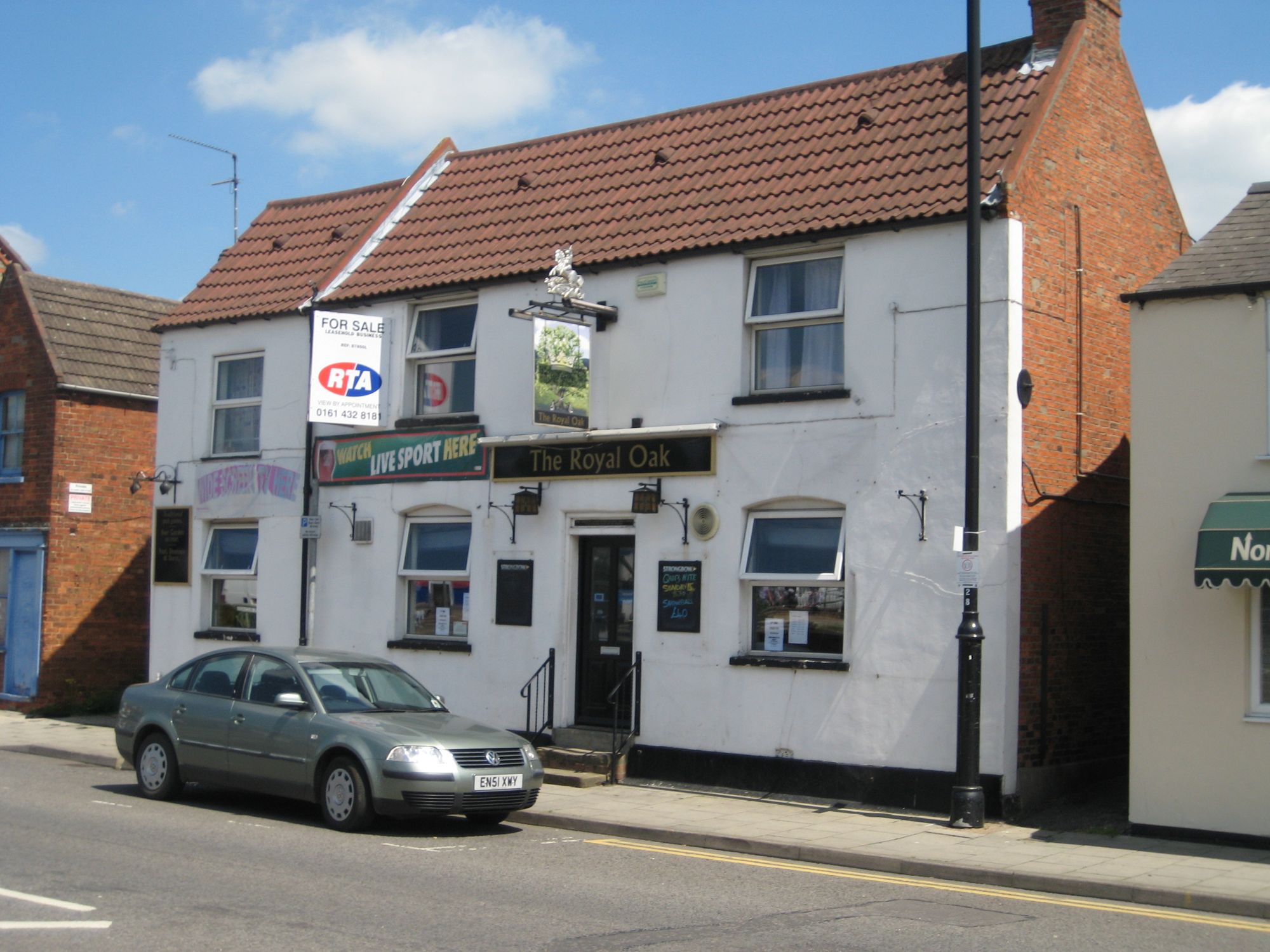 Royal Oak, Bourne, 2008. (Pub). Published on 15-07-2012