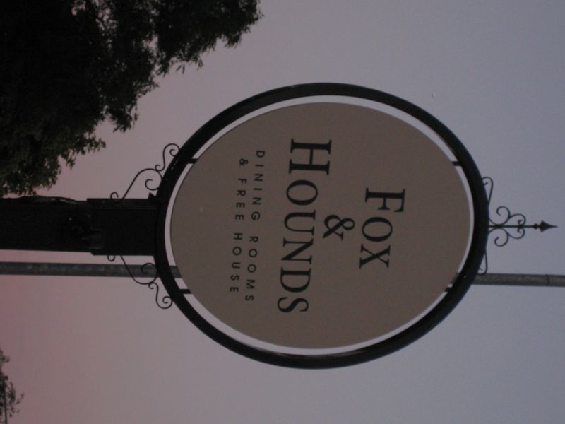 Fox & Hounds, Peterborough, 2008, Pub sign. (Pub). Published on 15-07-2012 