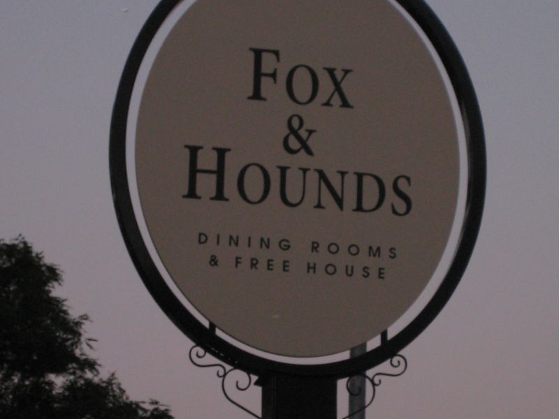 Fox & Hounds, Peterborough, 2008, Pub sign. (Pub). Published on 15-07-2012 