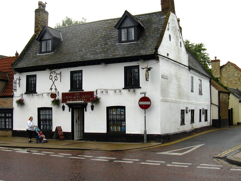 Cross Keys Hotel, Chatteris, 2003. (Pub, Key). Published on 15-07-2012