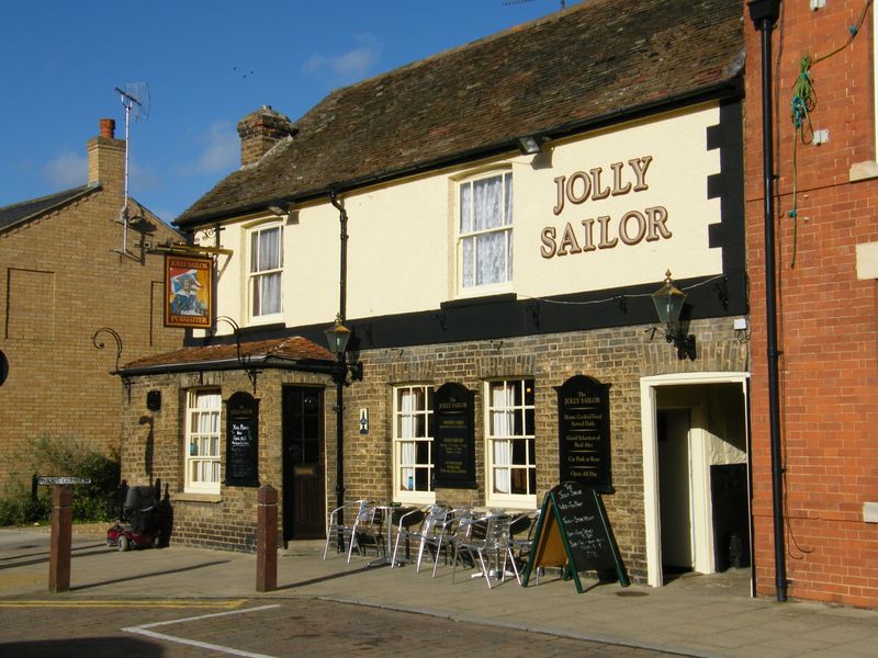 Jolly Sailor - Ramsey - 2014. (Pub, External, Key). Published on 21-10-2014