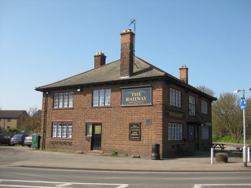 Railway, Ramsey, 2010. (Pub). Published on 15-07-2012