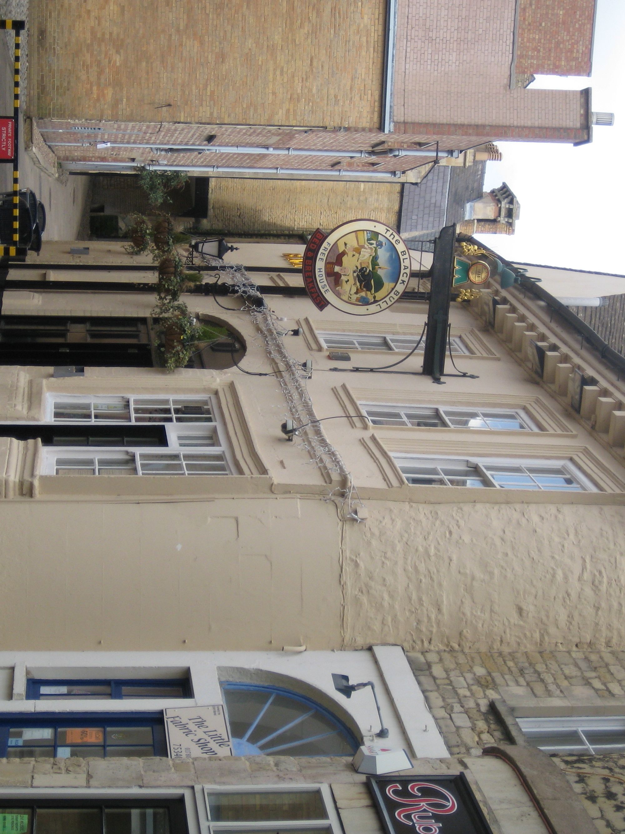 Black Bull Hotel, Stamford, 2008. (Pub, Key). Published on 15-07-2012