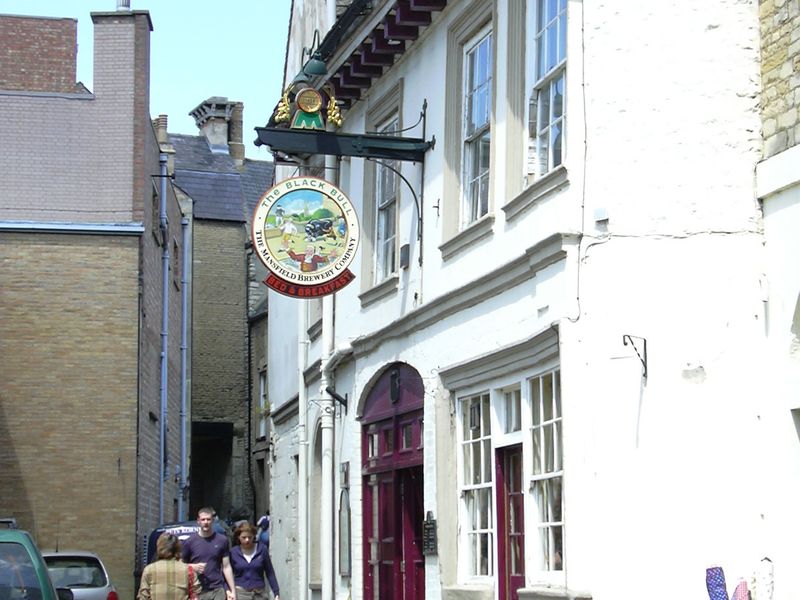 Black Bull Hotel, Stamford, 2003. (Pub). Published on 15-07-2012
