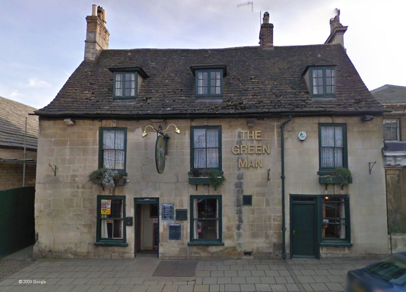 Green Man, Stamford, 2009. (Pub, Key). Published on 15-07-2012