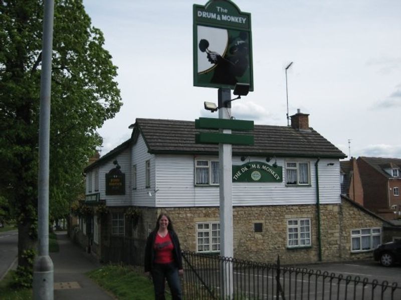 Drum & Monkey, Stamford, 2009. (Pub). Published on 15-07-2012