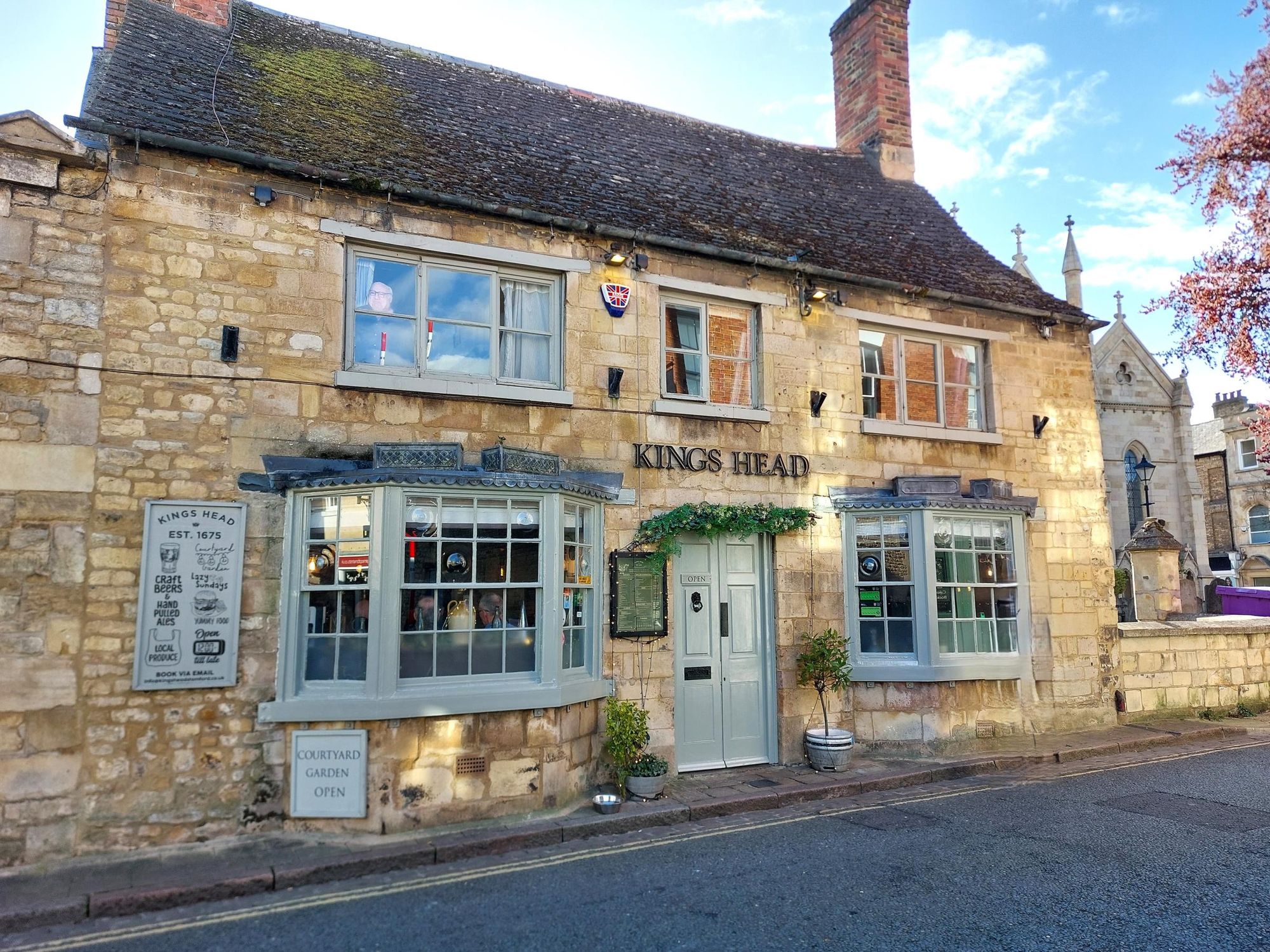 Kings Head Stamford 2026. (Pub, External, Key). Published on 08-07-2026