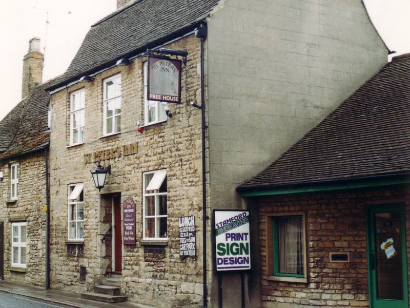 St Peters Inn, Stamford, 2000. (Pub). Published on 15-07-2012 