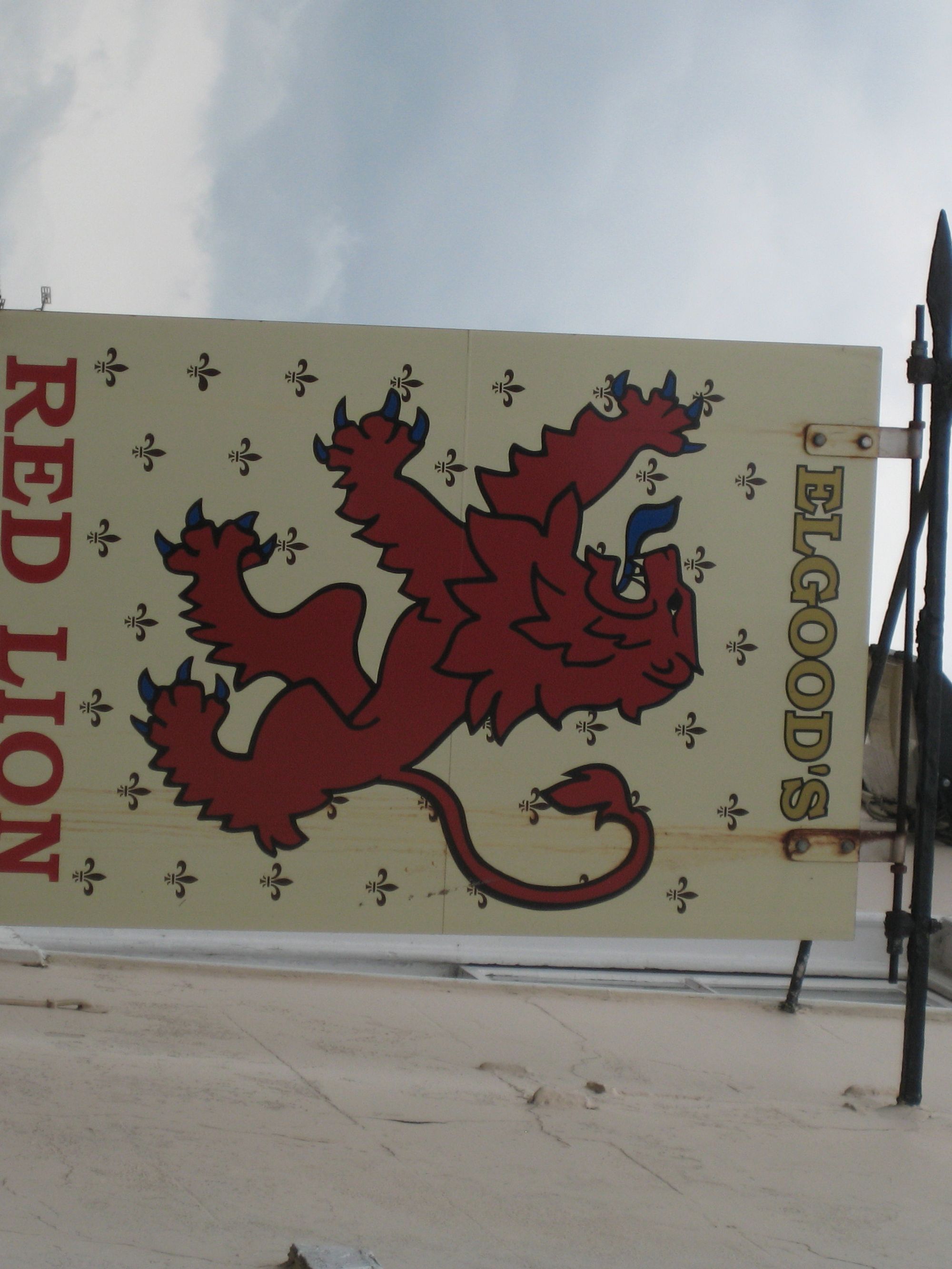 Red Lion, Wisbech, 2008, Pub sign. (Pub). Published on 15-07-2012