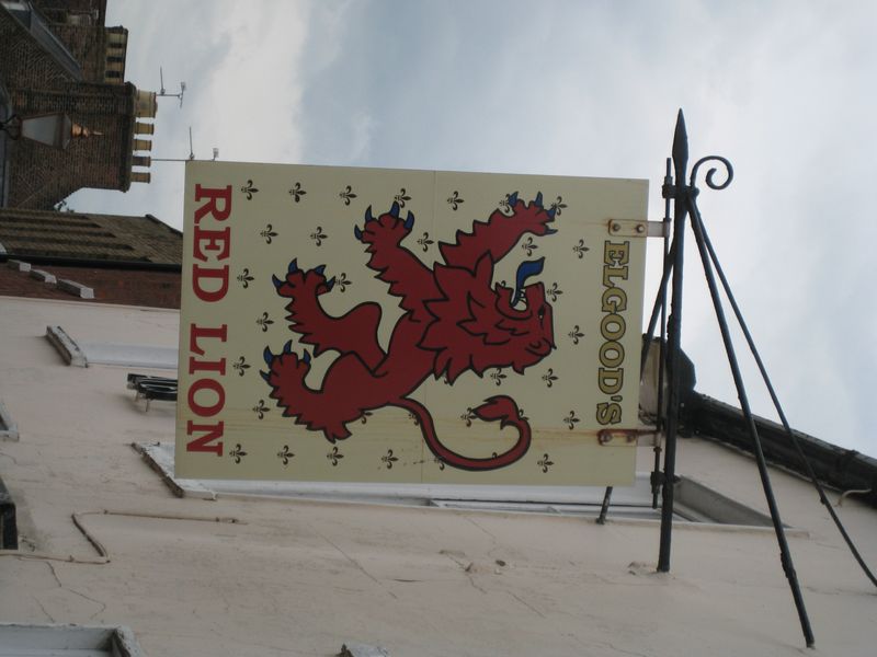 Red Lion, Wisbech, 2008, Pub sign. (Pub). Published on 15-07-2012 