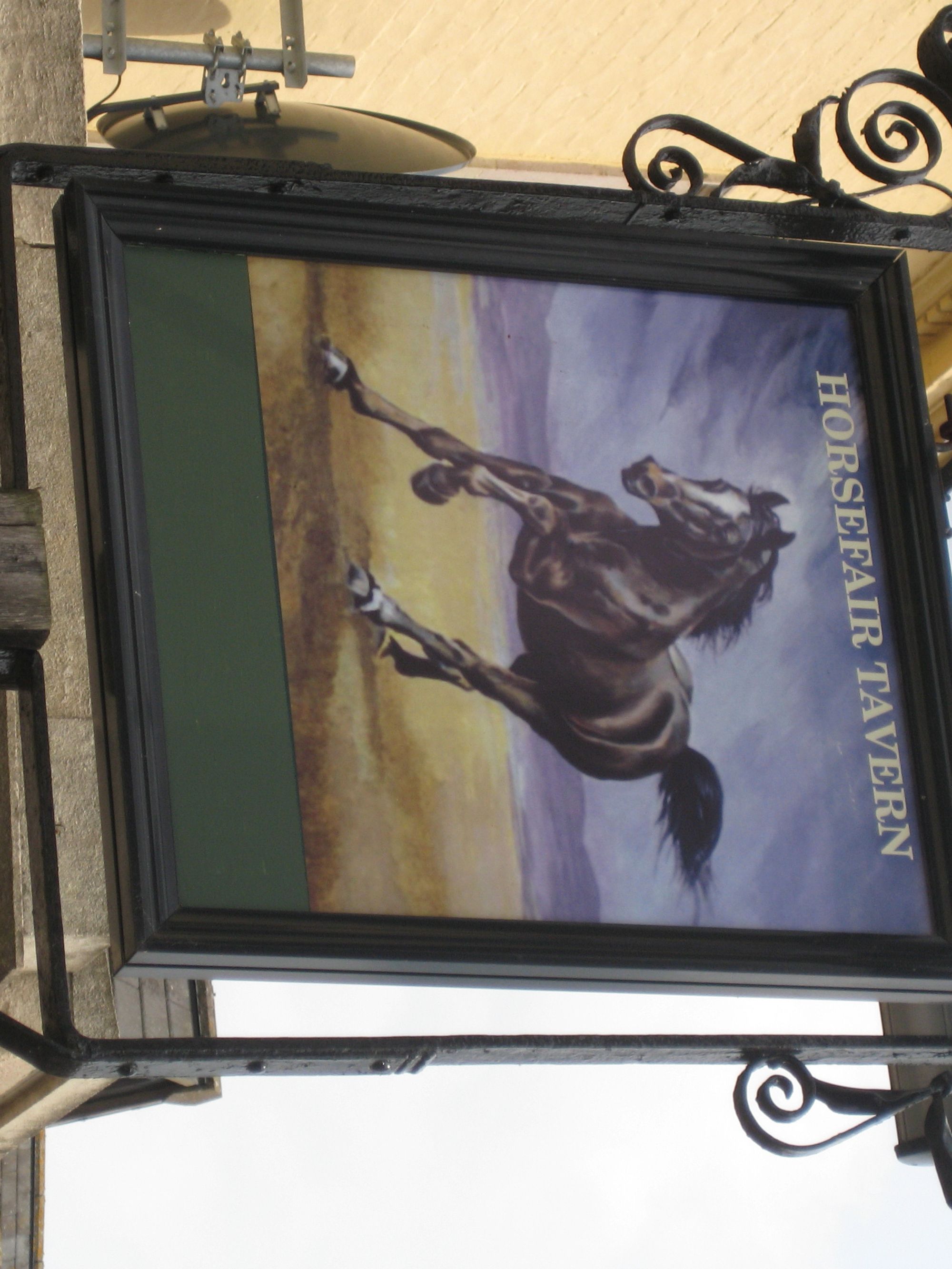 Horsefair Tavern, Wisbech, 2008, Pub sign. (Pub). Published on 15-07-2012