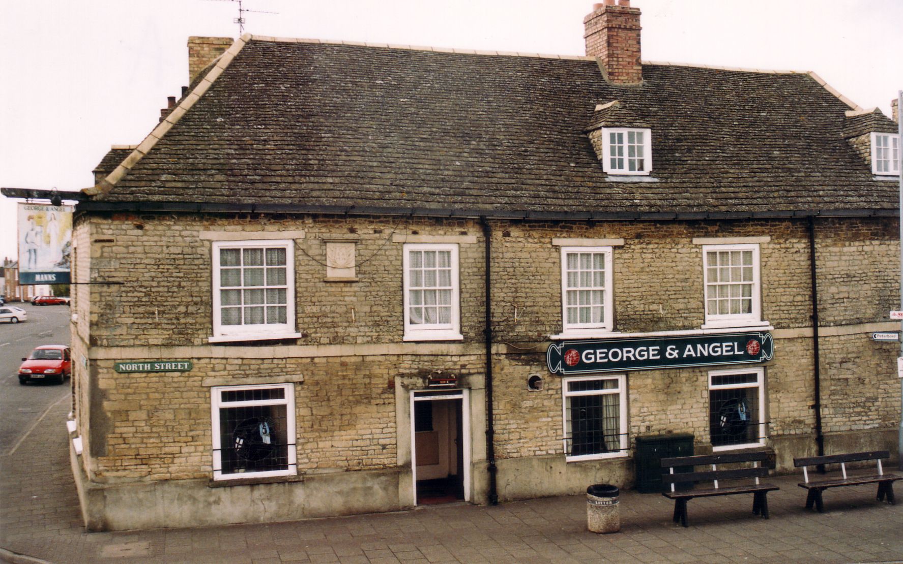 George & Angel, Crowland, 2000. (Pub). Published on 15-07-2012
