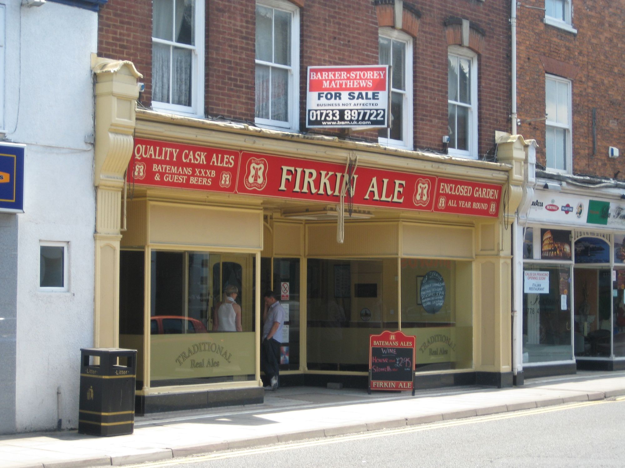 Firkin Ale, Bourne, 2008. (Pub, External). Published on 15-07-2012