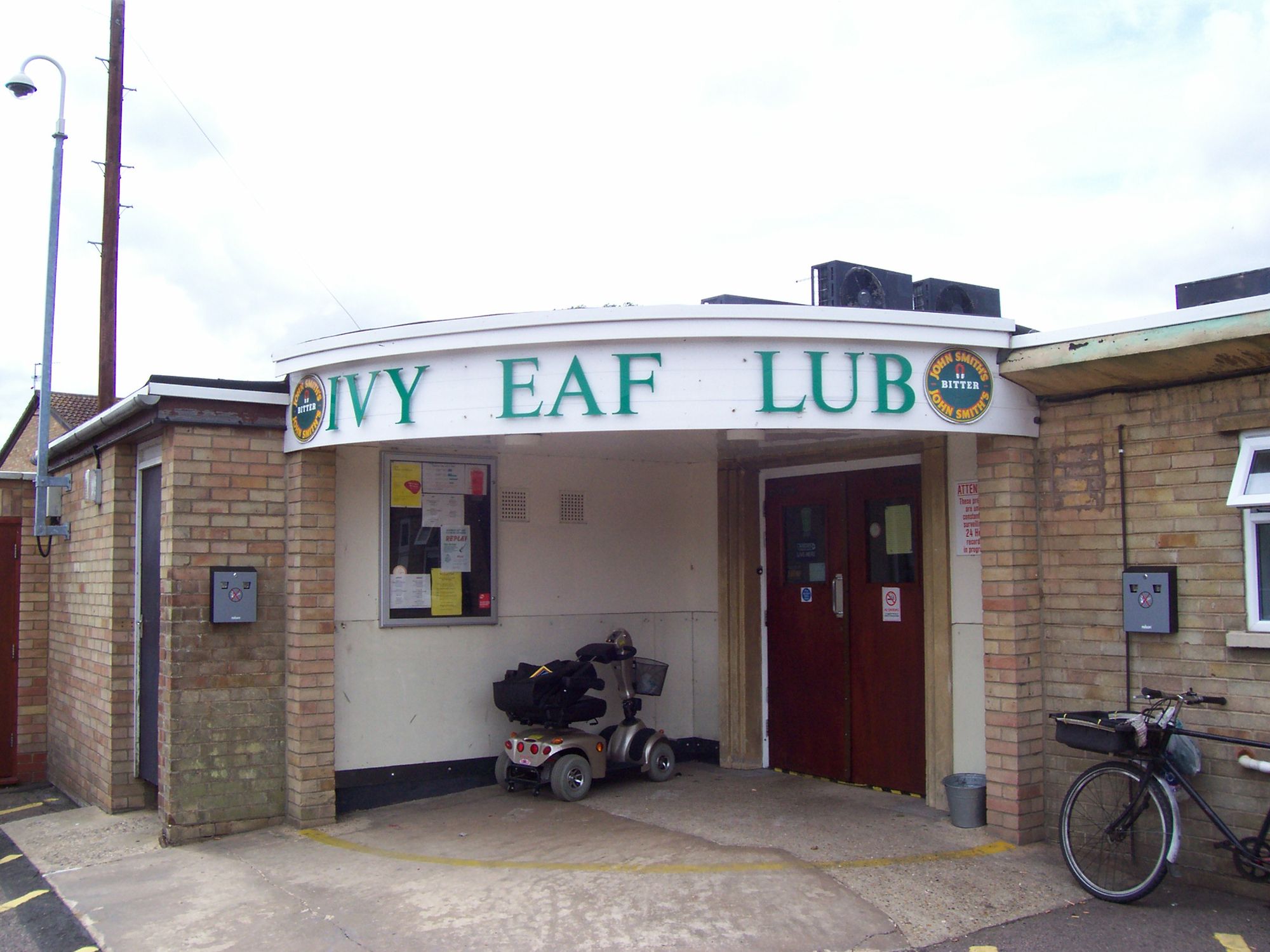 Ivy Leaf Club, Whittlesey, 2009. (Pub). Published on 15-07-2012