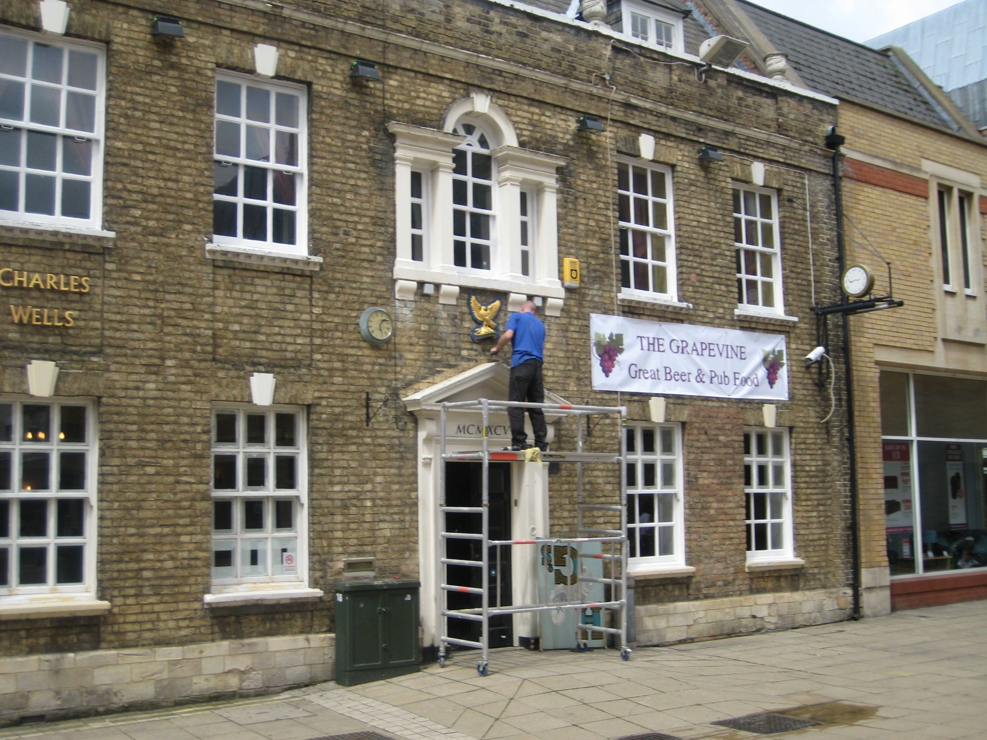 Grapevine, Peterborough, 2009. (Pub). Published on 15-07-2012