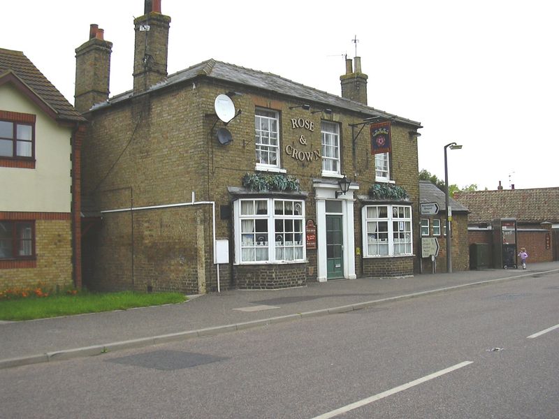 Rose & Crown, Manea, 2003. (Pub). Published on 15-07-2012