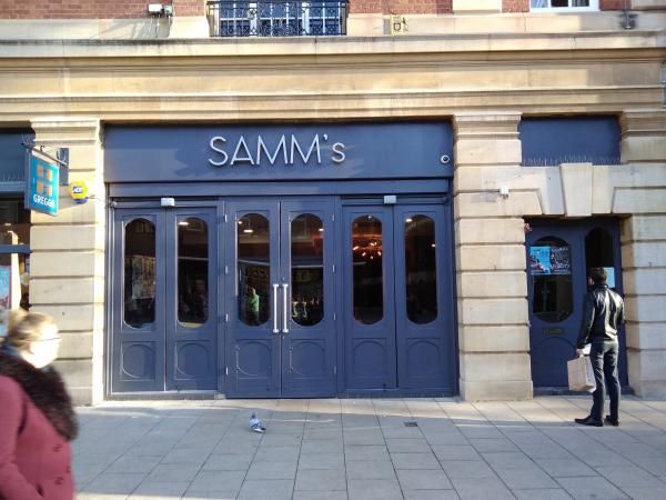Samms, the day before it opened. (Pub, External, Key). Published on 30-11-2018