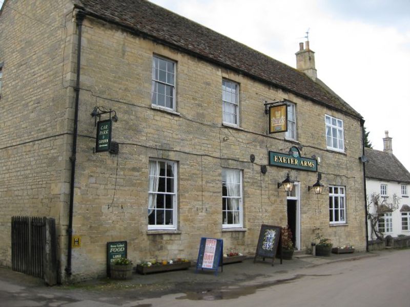 Exeter Arms, Helpston, 2010. (Pub). Published on 15-07-2012