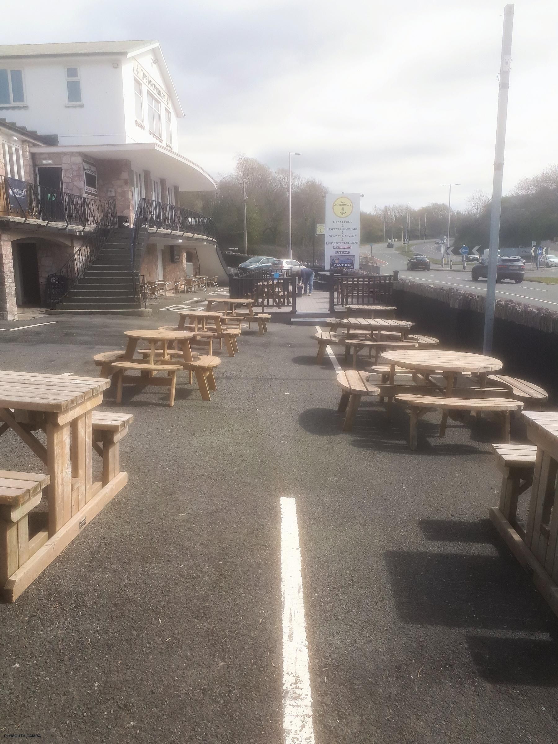 Outside service area. (Pub, External, Garden). Published on 09-04-2021