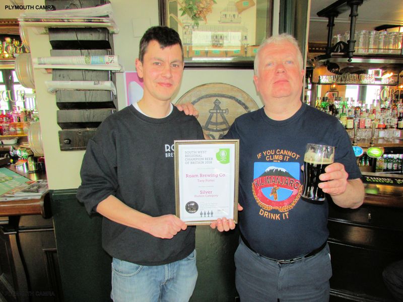 Roam CBOB Award. (Brewery, Award). Published on 25-07-2019