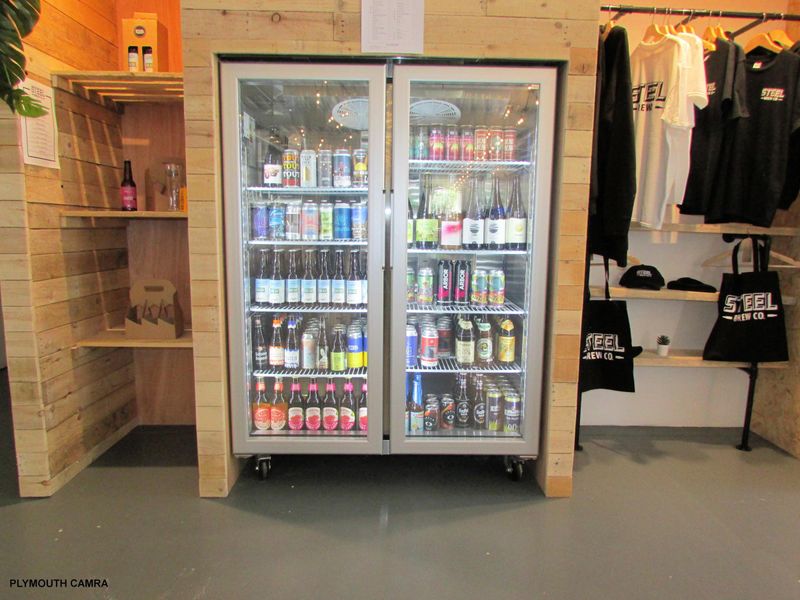 Packaged live beer fridge. (Pub). Published on 30-05-2022 