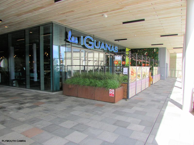 Las Iguanas Plymouth Entrance. (Pub, External, Key). Published on 25-05-2022 