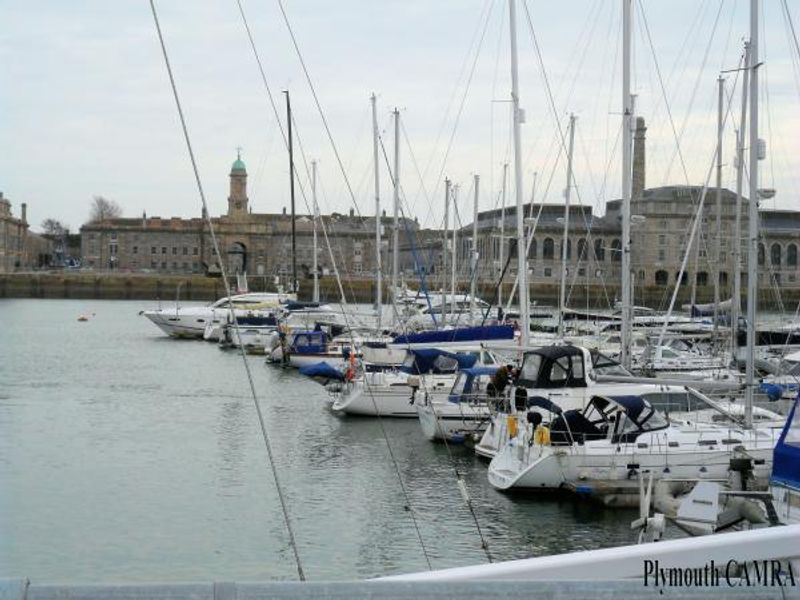 View from Mayflower Marina to Royal William Yard. (Garden). Published on 05-03-2013