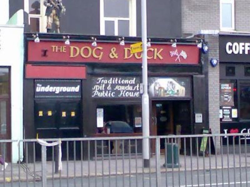 Dog & Duck Plymouth November 2012. (Pub, External). Published on 12-11-2012
