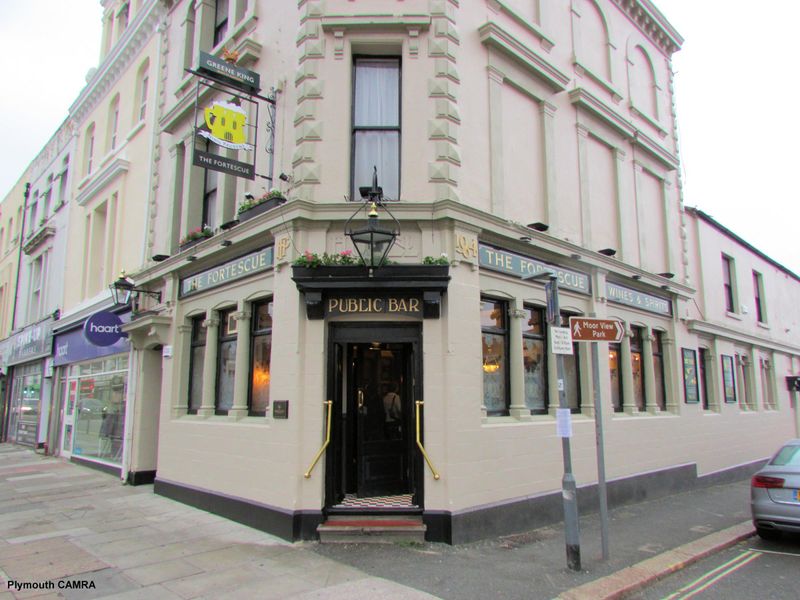 Fortescue Plymouth. (Pub, External, Key). Published on 16-08-2018 