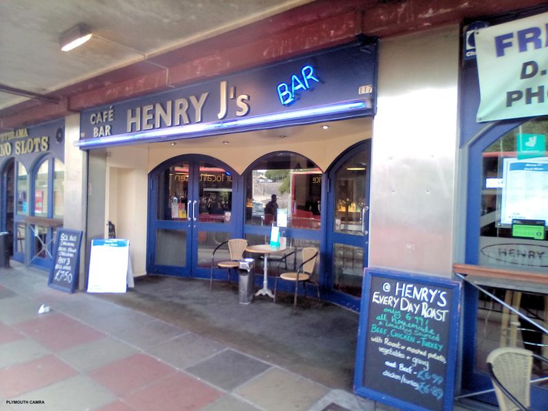 Henry J Plymouth in May 2019. (Pub, External). Published on 10-06-2019