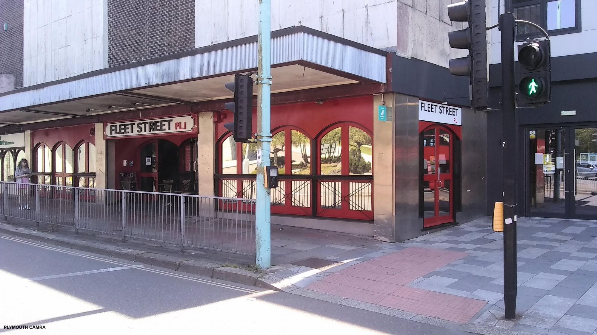 Fleet Street Plymouth in June 2021. (Pub, External, Key). Published on 03-06-2021