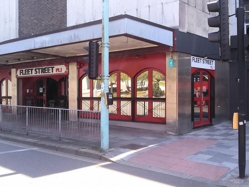 Fleet Street Plymouth in June 2021. (Pub, External, Key). Published on 03-06-2021