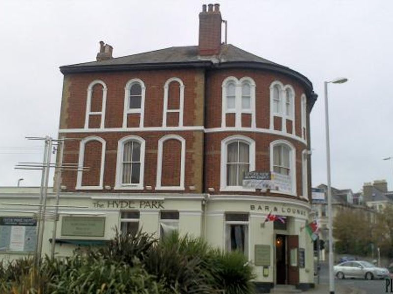 Hyde Park Plymouth November 2012. (Pub, External). Published on 07-11-2012