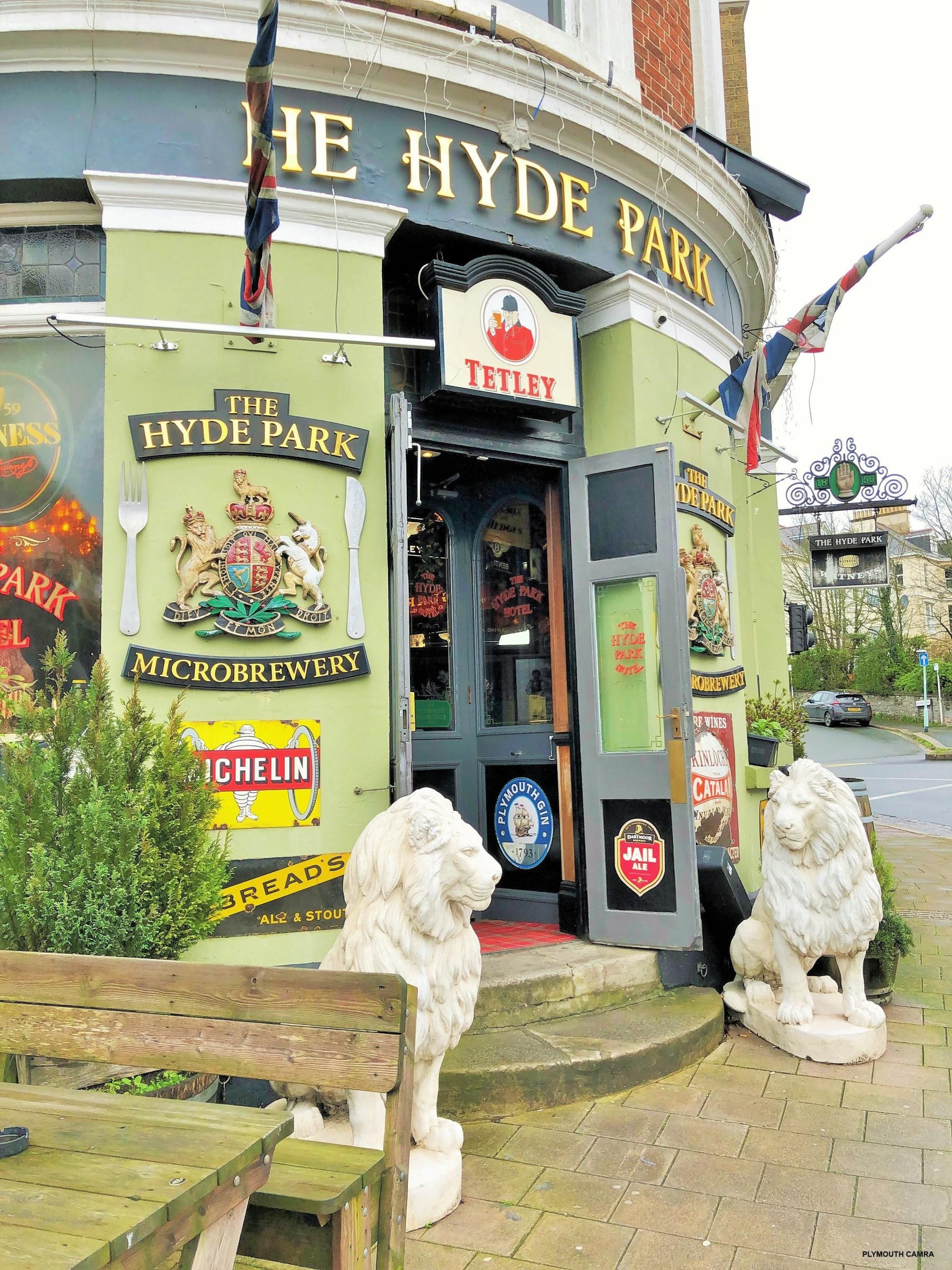 Hyde Park Plymouth February 2024. (Pub, External). Published on 03-03-2024
