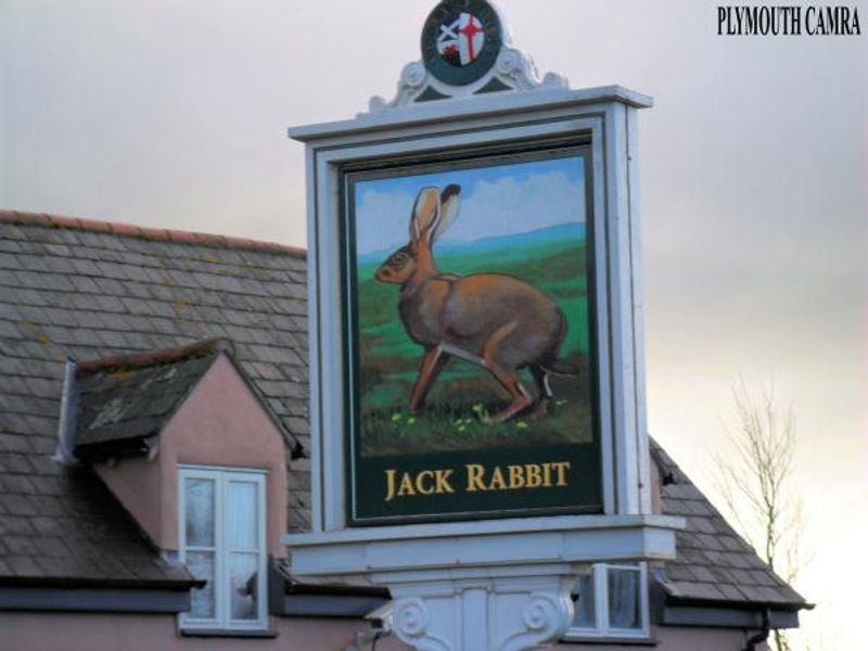 Jack Rabbit Plymouth Pub Sign. (Sign). Published on 07-12-2012