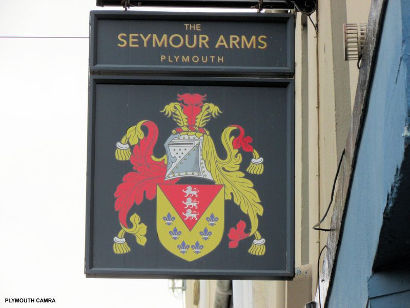 Seymour Arms Plymouth March 2023. (Pub, Sign). Published on 06-03-2023