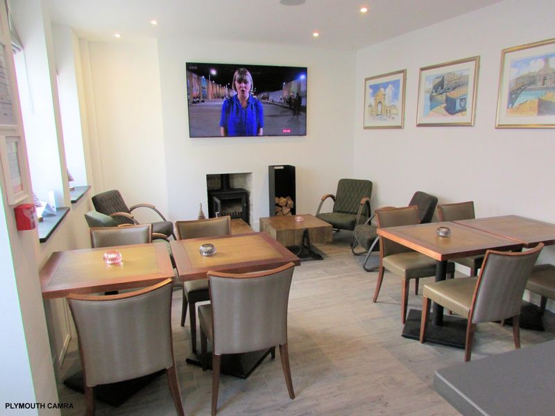 VOT Plymouth 2022 Cafe area. (Pub, Restaurant). Published on 19-11-2022 