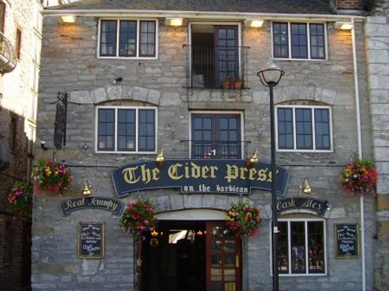 Cider Press Plymouth November 2012. (Pub, External, Key). Published on 12-11-2012