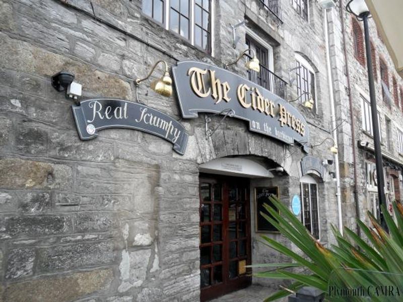 Cider Press Plymouth February 2013. (Pub, External). Published on 25-02-2013