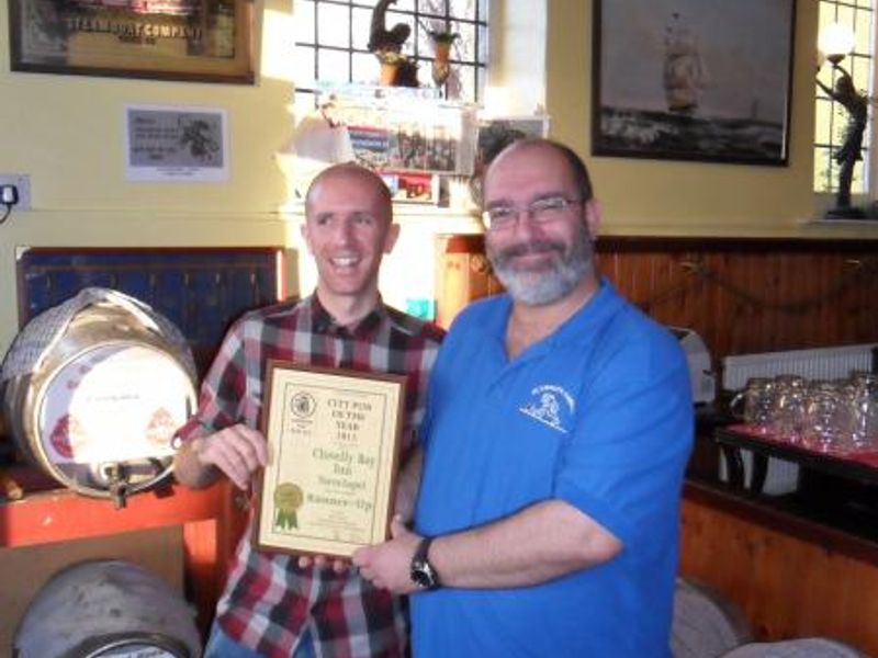 City Pub Of The Year Runner Up 2012. (Pub, Publican, Award). Published on 19-10-2012