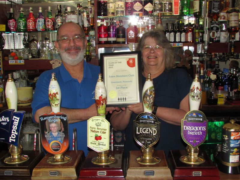 Club of the Year May 2023. (Pub, Publican, Award). Published on 17-06-2023