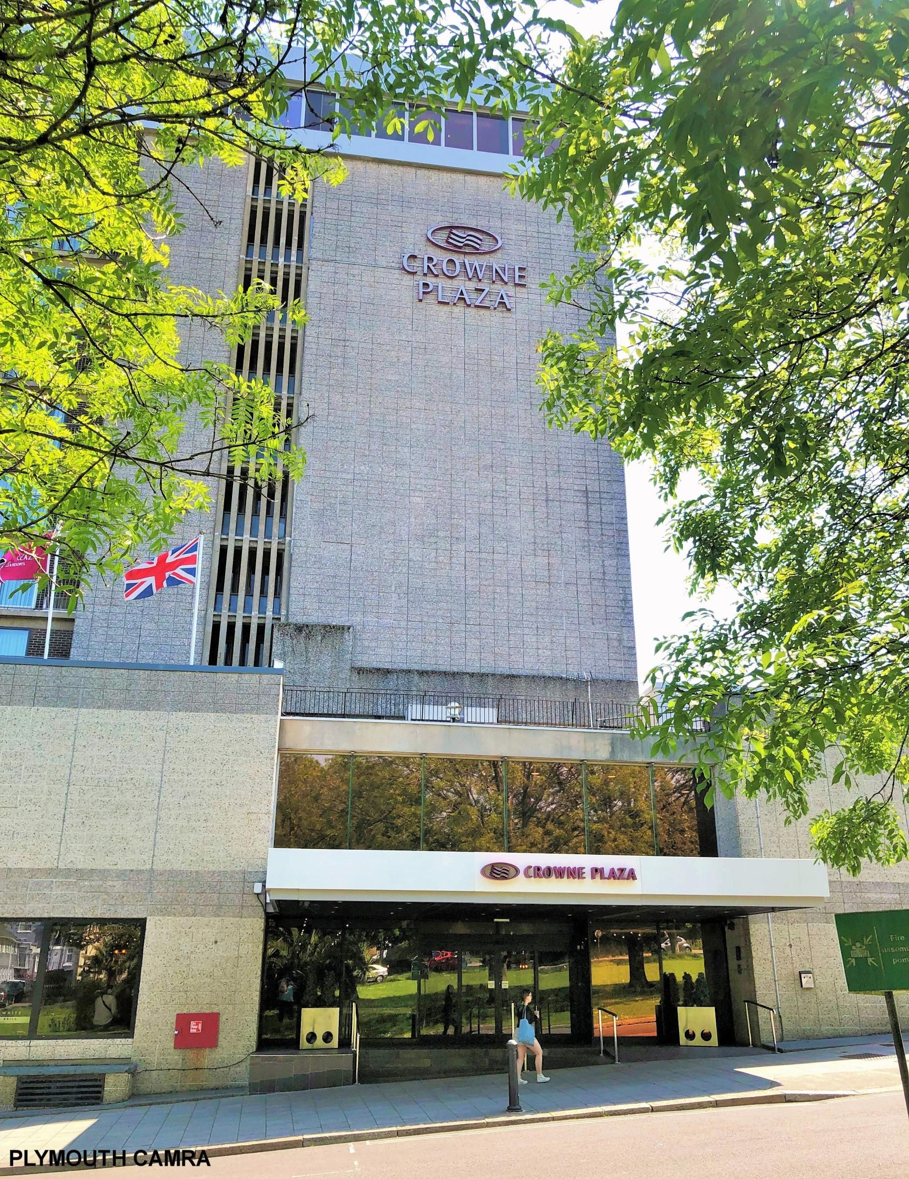 Crowne Plaza Plymouth May 2024. (External, Key). Published on 26-05-2024