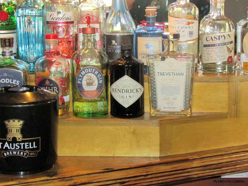 Gin selection. (Pub, Bar). Published on 27-10-2017