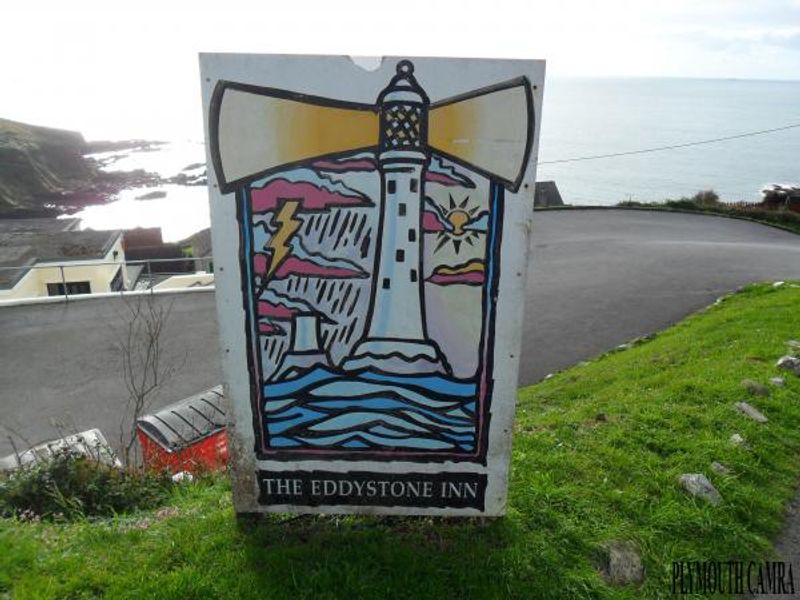 Eddystone Inn November 2012. (Sign). Published on 06-11-2012