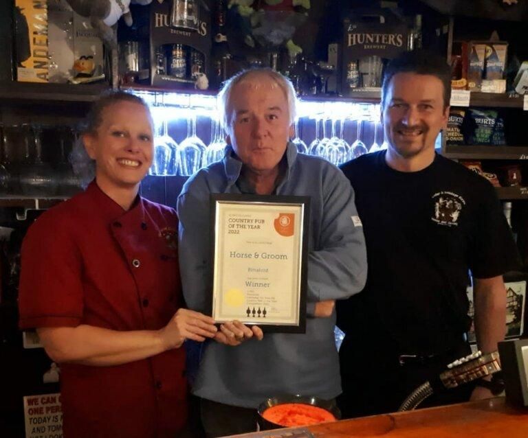 Country Pub of the Year Winner December 2022. (Pub, Publican, Award). Published on 17-06-2023