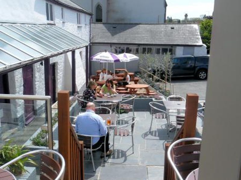 Outside terrace. (Pub, External, Garden). Published on 07-05-2013