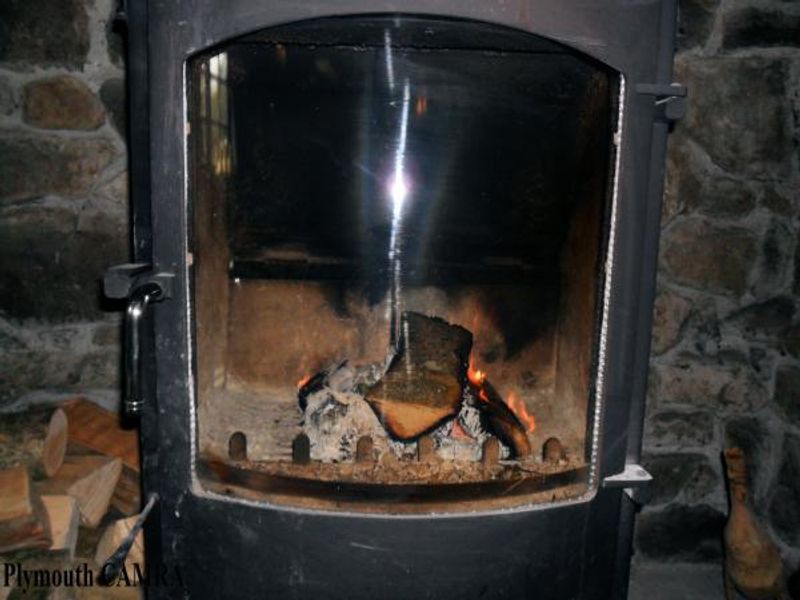 Log fire. (Pub). Published on 07-05-2013